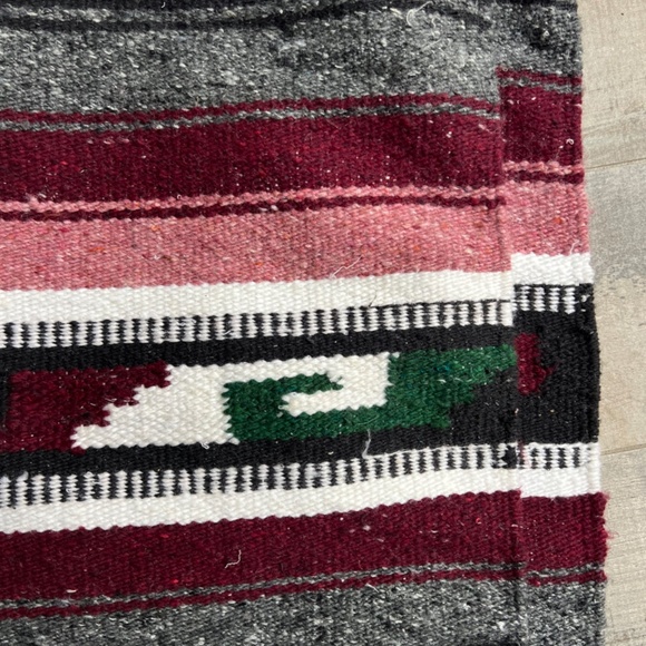 NWOT: Southwestern Inspired Woven Runner/Rug - Picture 5 of 7